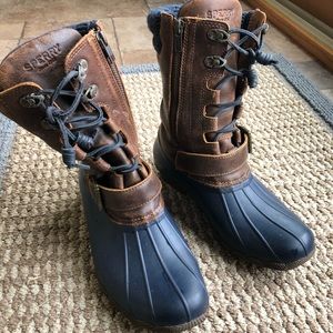 Sperry saltwater misty duck boot size 9